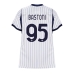Inter Milan Alessandro Bastoni #95 Borta matchtröja Dam 2026-27 Kortärmad Billigt Inter Milan Alessandro Bastoni #95 Borta matchtröja Dam 2026-27 Kortärmad Billigt